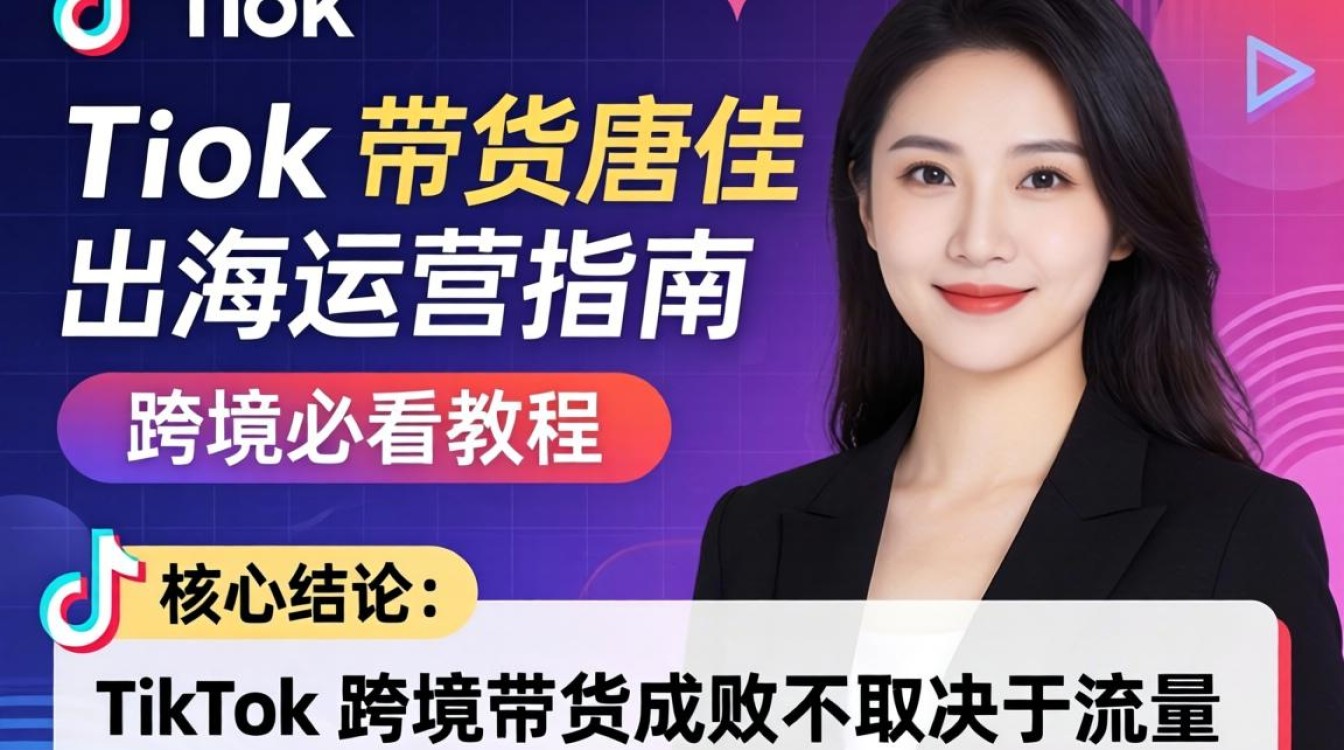 TikTok 带货唐佳出海运营指南
