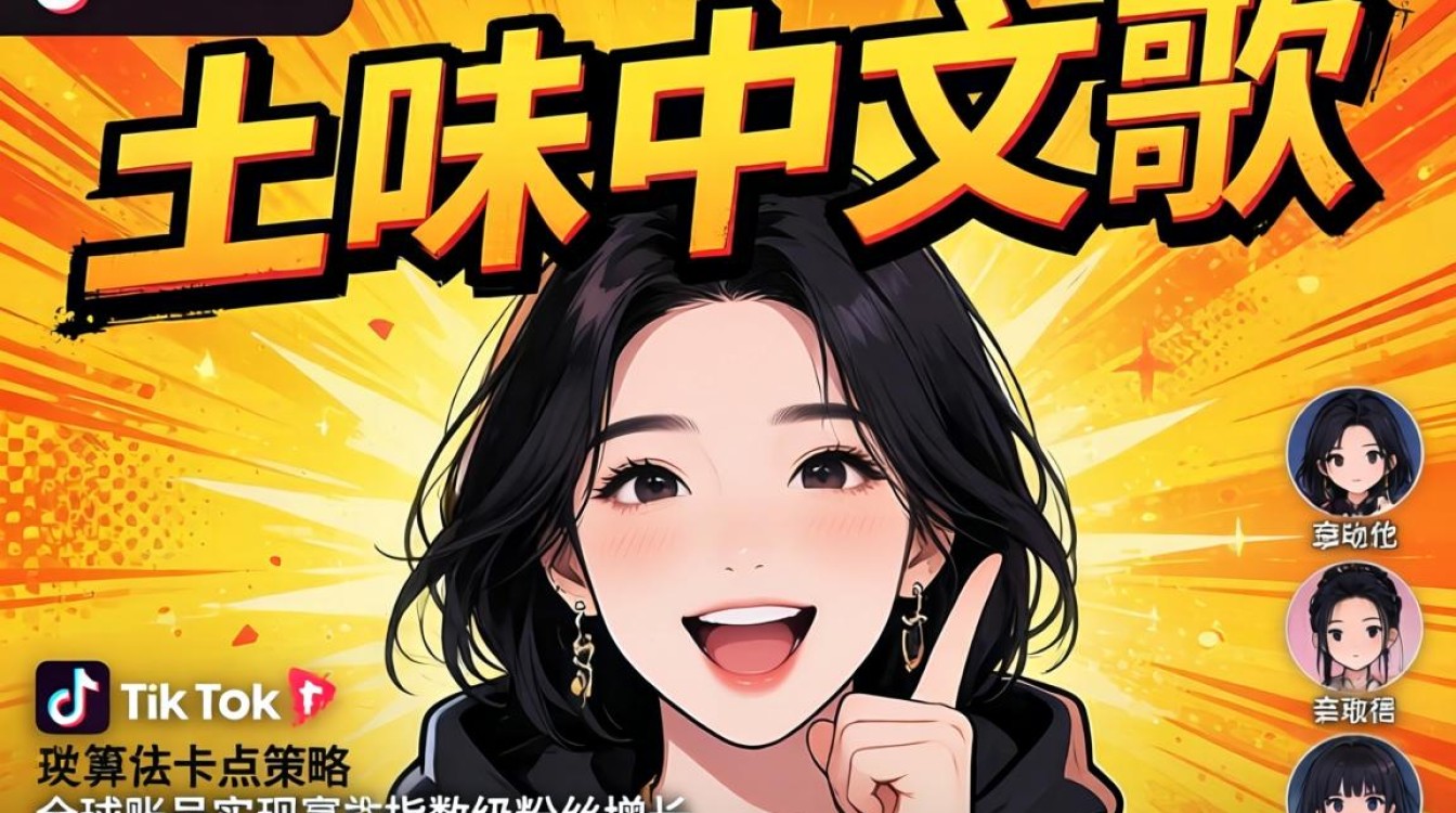TikTok 土味中文歌全球账号粉丝增长秘籍
