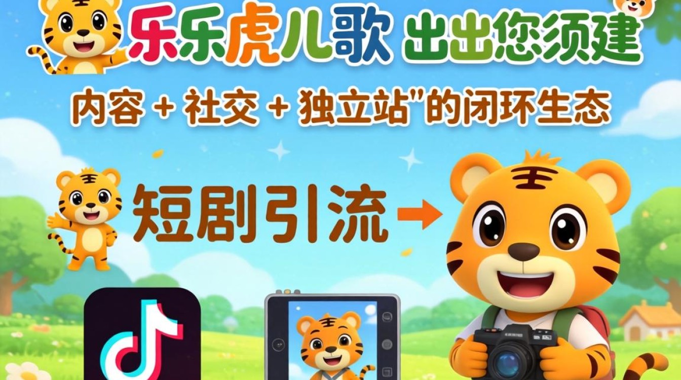 TikTok 贝乐虎儿歌独立站怎么建