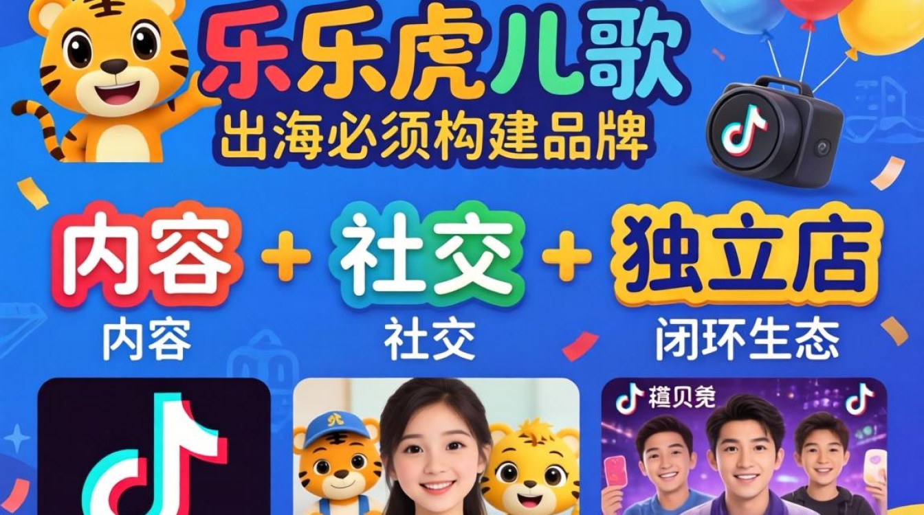 TikTok 贝乐虎儿歌独立站怎么建