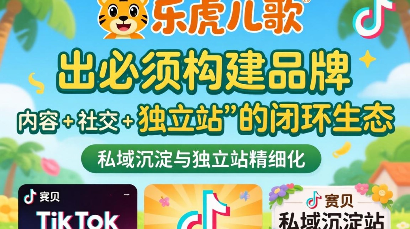 TikTok 贝乐虎儿歌独立站怎么建