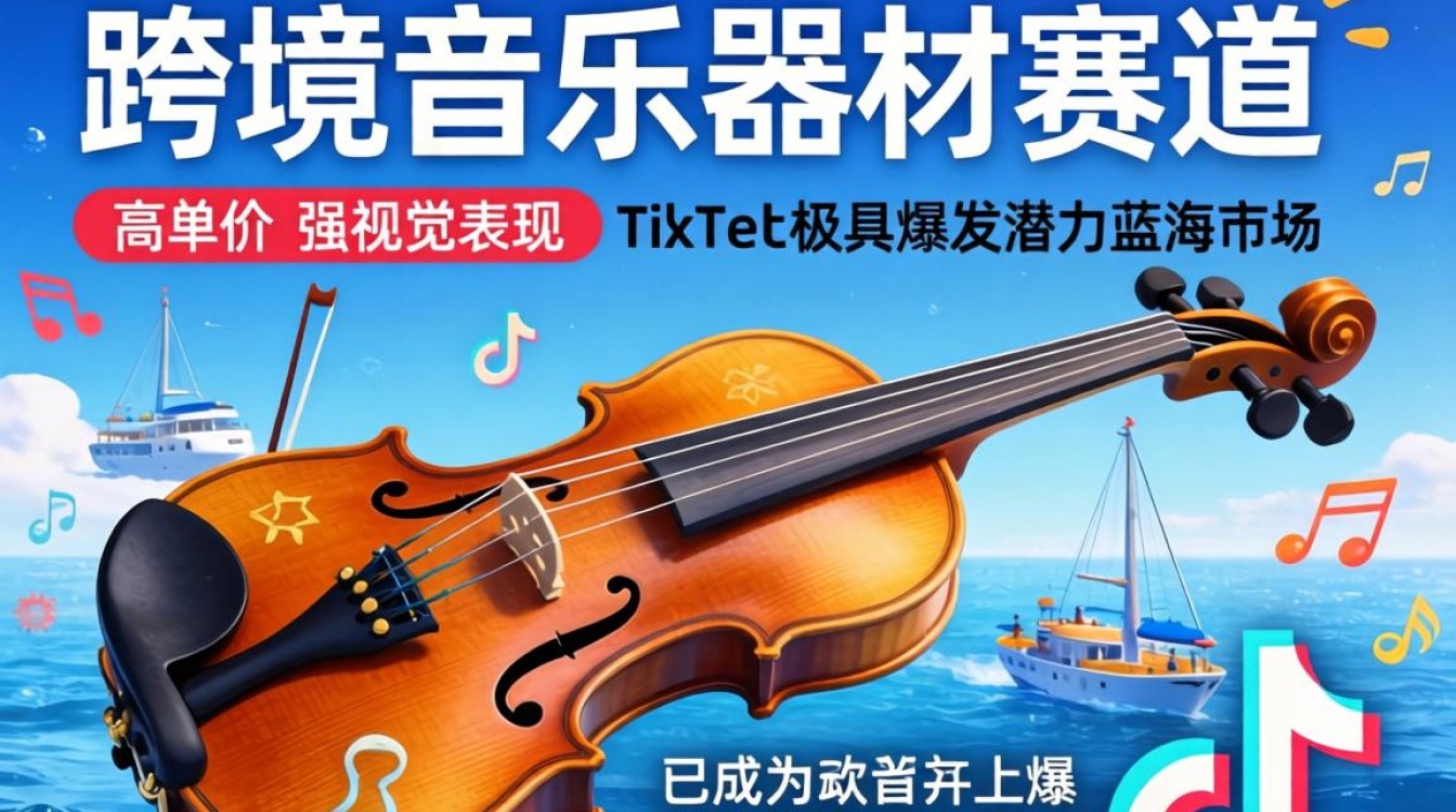 TikTok 的小提琴跨境运营从入门到进阶