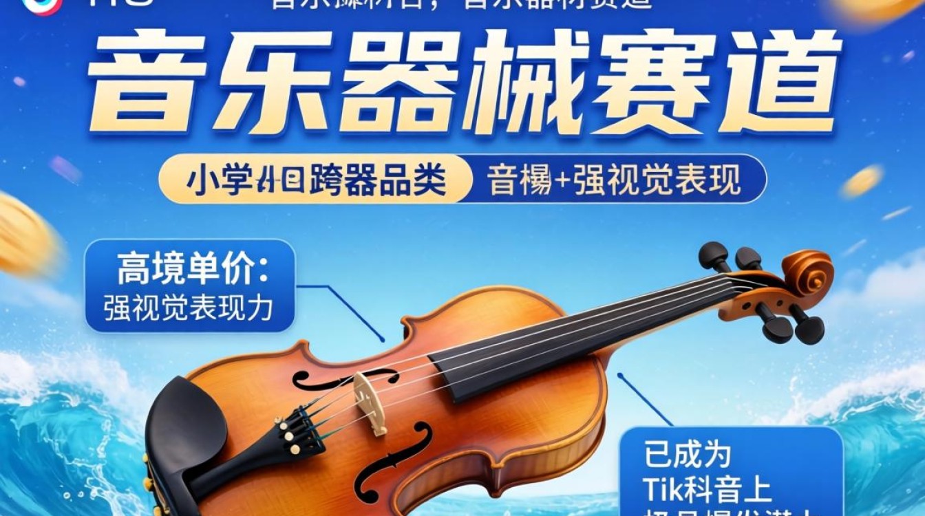 TikTok 的小提琴跨境运营从入门到进阶