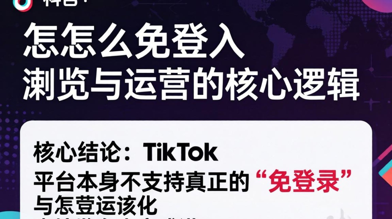 TikTok 怎么免登入
