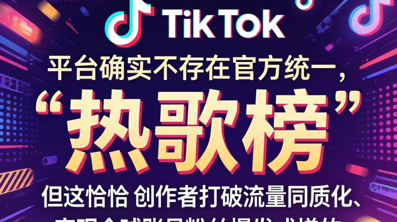 TikTok 没有热歌榜怎么办,TikTok 全球账号粉丝增长秘籍 TikTok 全球账号粉丝增长秘籍