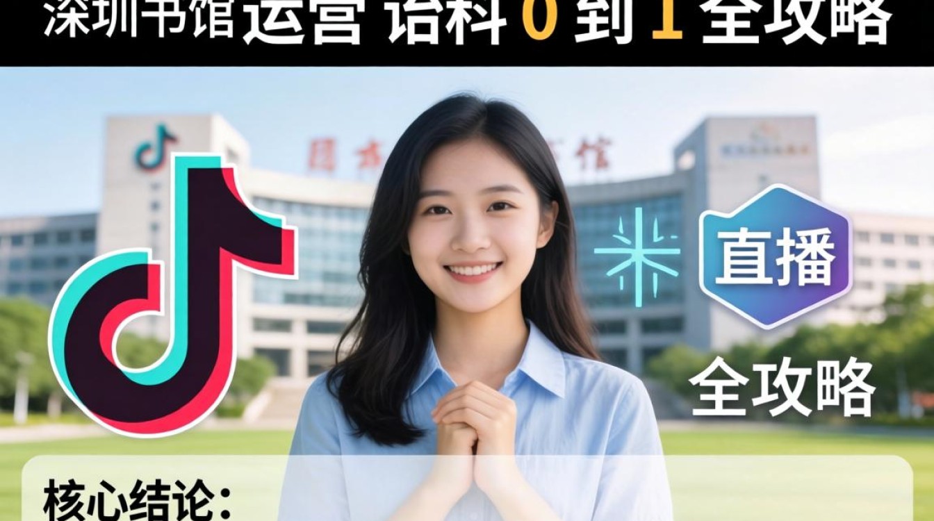 直播运营深圳图书馆tiktok从0到1全攻略