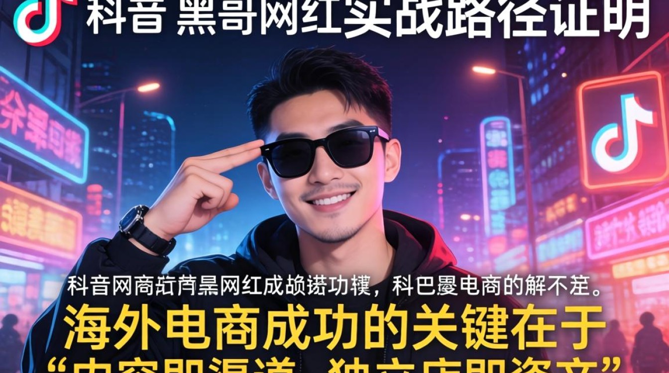 TikTok 黑哥网红独立站建站海外电商指南