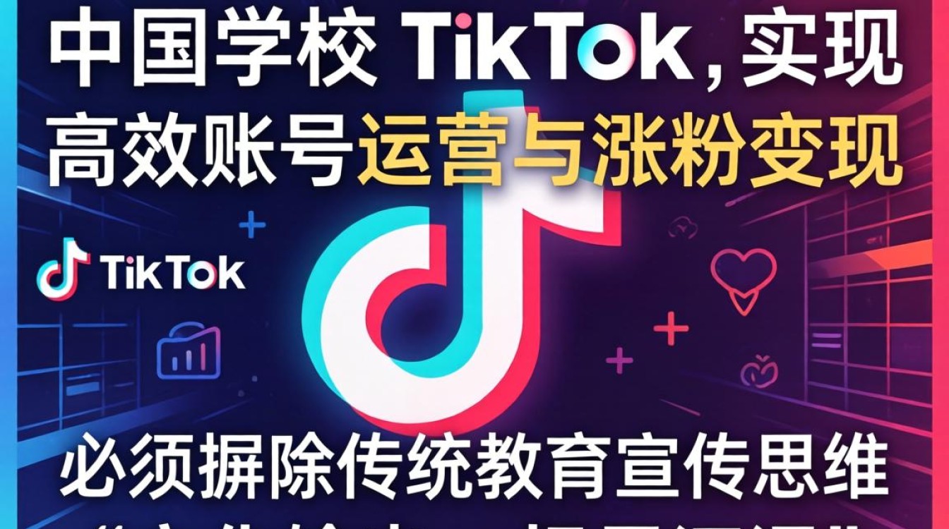 中国学校 TikTok 账号如何运营涨粉?学校 TikTok 运营变现秘籍 中国学校 TikTok 账号如何运营涨粉