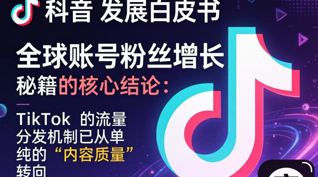 TikTok 发展白皮书 全球账号粉丝增长秘籍,TikTok 账号如何快速涨粉,TikTok 涨粉技巧 TikTok 发展白皮书 全球账号粉丝增长秘籍