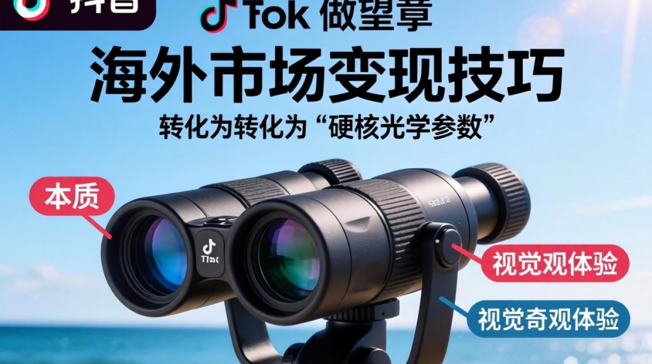 TikTok 做望远镜 海外市场变现技巧