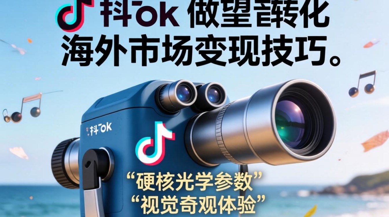 TikTok 做望远镜 海外市场变现技巧