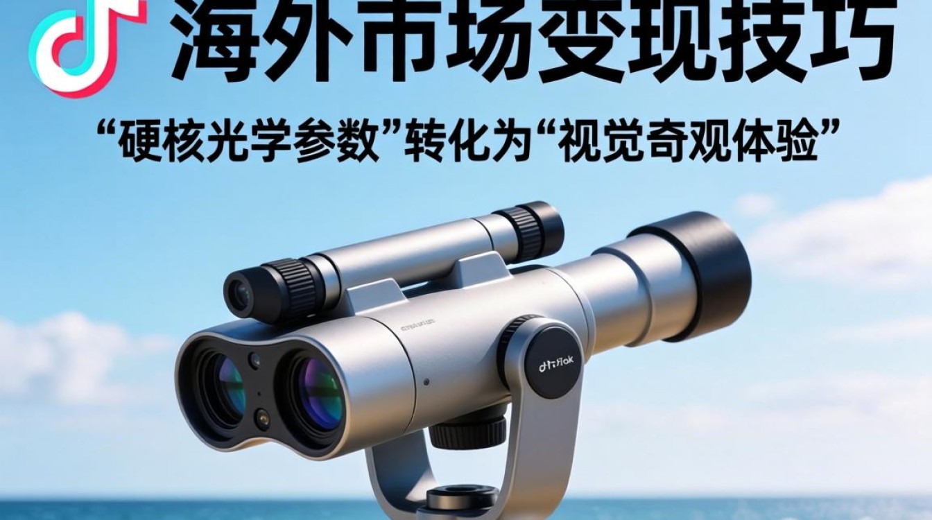 TikTok 做望远镜 海外市场变现技巧
