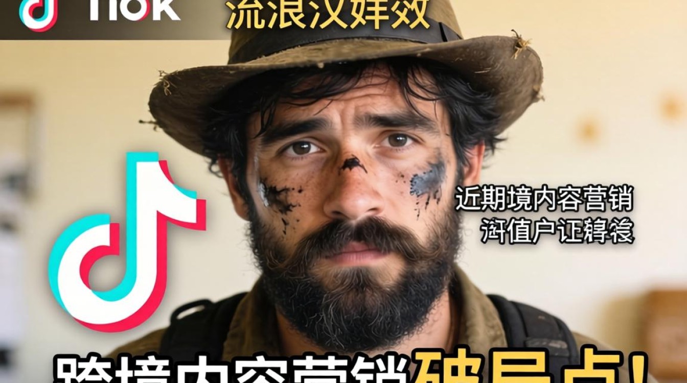 TikTok 流浪汉特效 跨境运营从入门到进阶