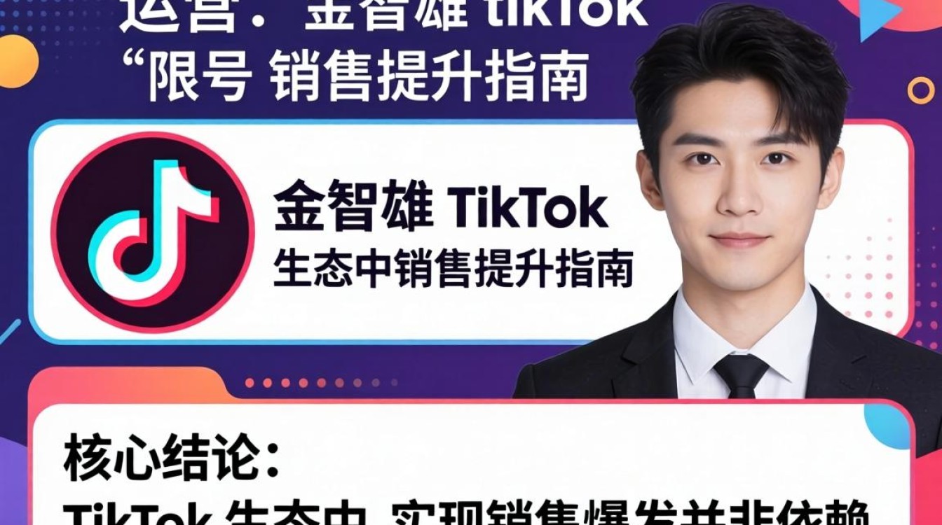 电商运营金智雄tiktok账号销售提升指南
