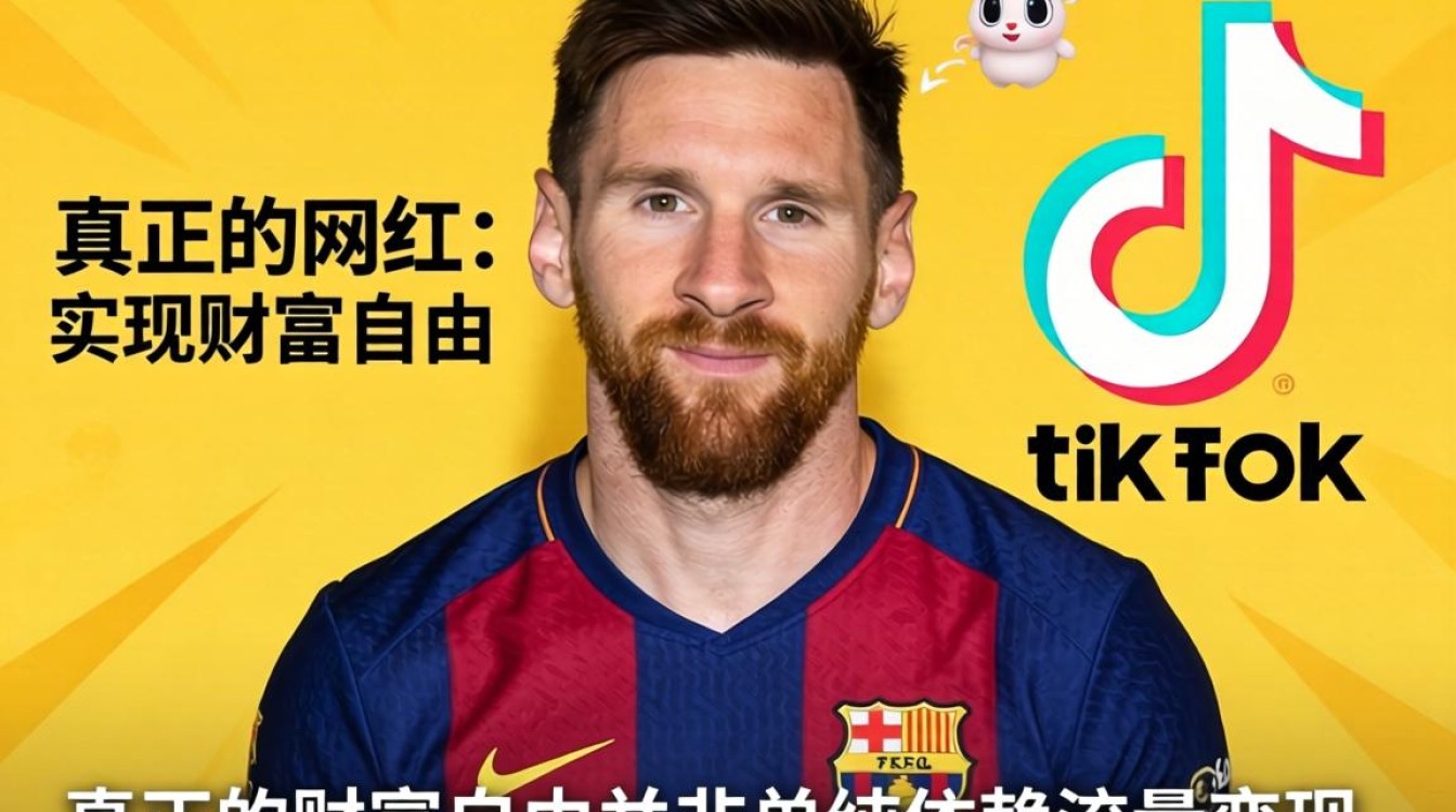 梅西和 TikTok 网红如何创业实现财富自由