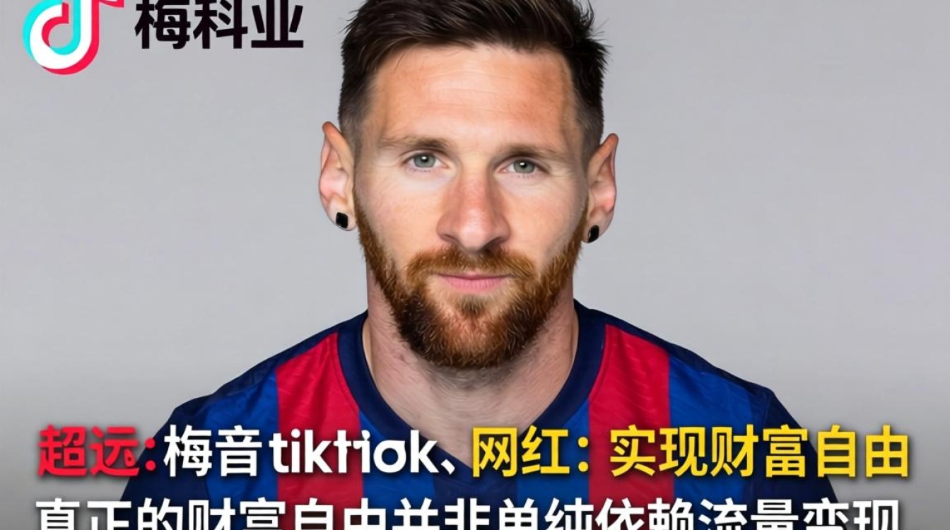 梅西和 TikTok 网红如何创业实现财富自由