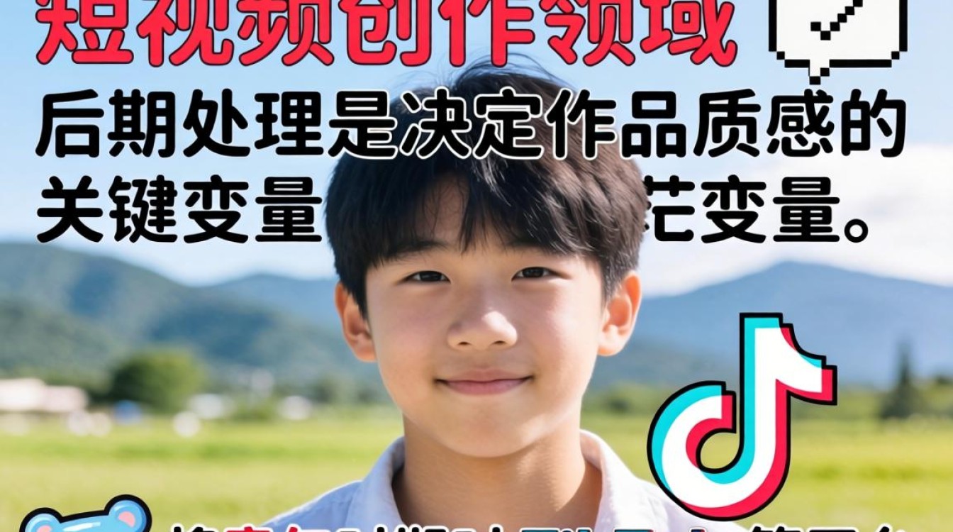 小时候听tiktok 完成精美作品后期处理怎么做
