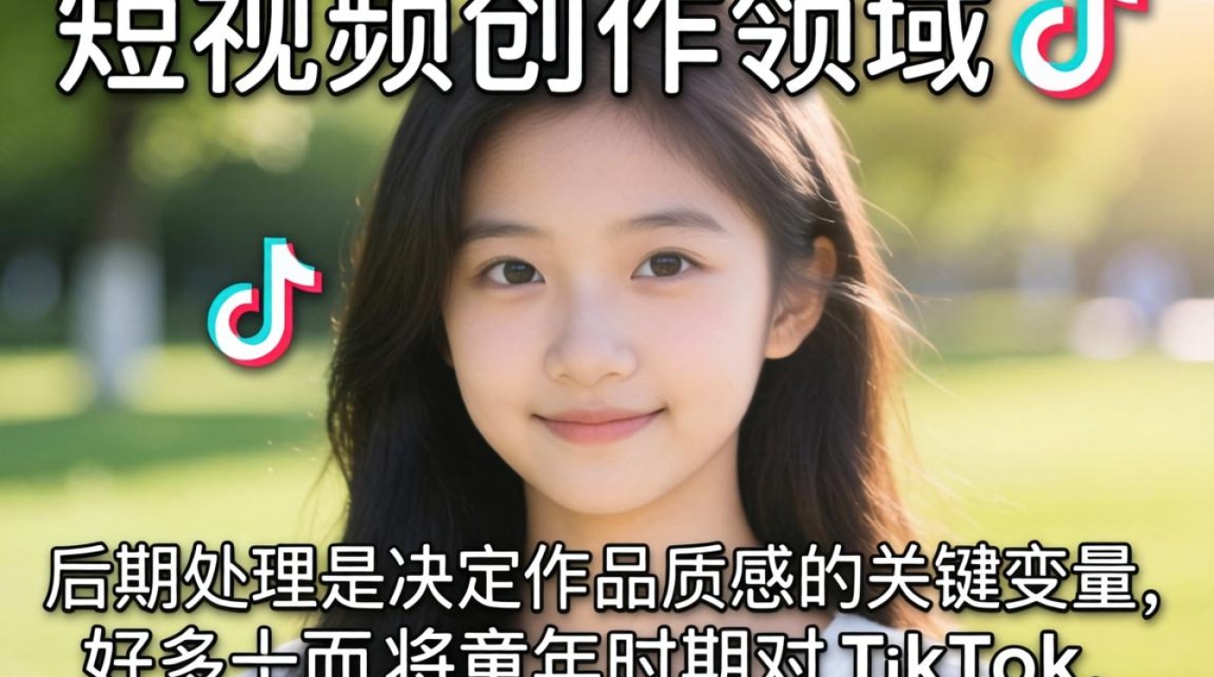 小时候听tiktok 完成精美作品后期处理怎么做