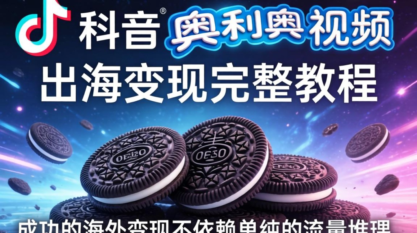 TikTok 奥利奥视频出海变现完整教程怎么做