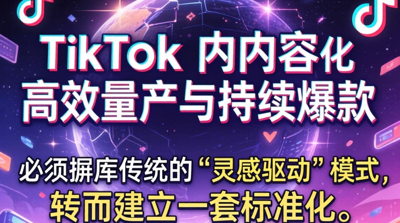 TikTok 工厂流水线内容创作技巧
