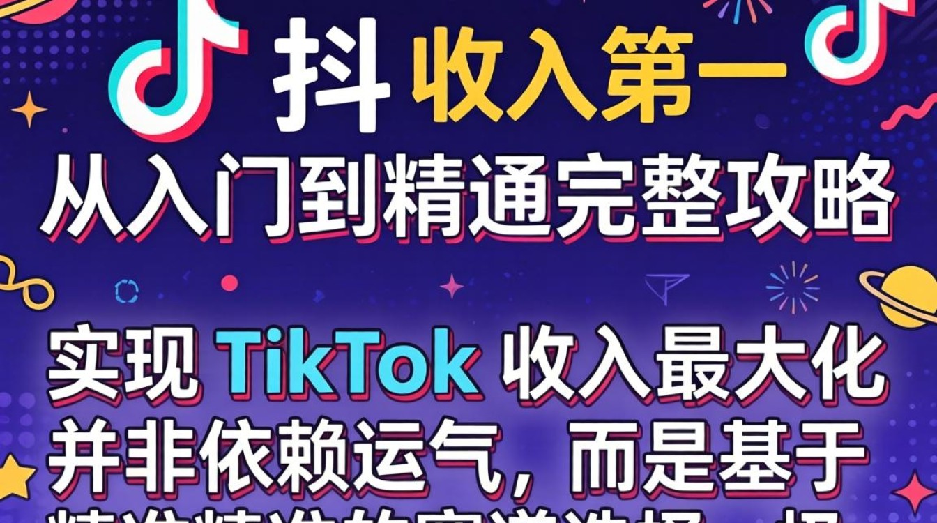 TikTok 收入第一的从入门到精通完整攻略