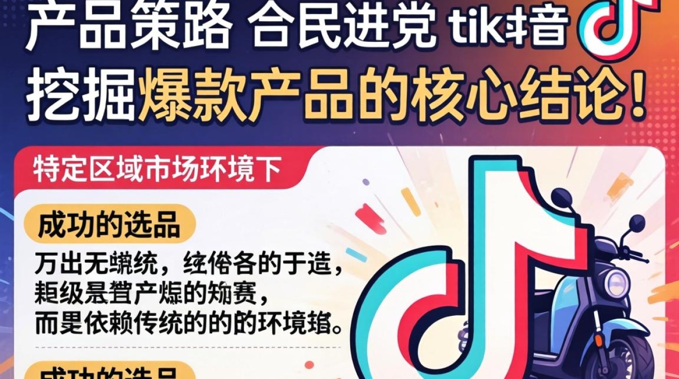 选品策略台民进党tiktok挖掘爆款产品