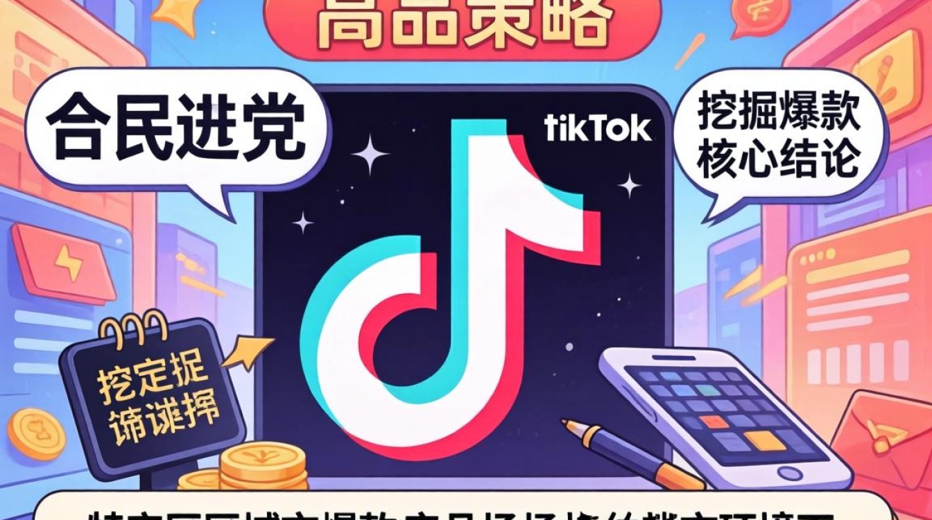 选品策略台民进党tiktok挖掘爆款产品