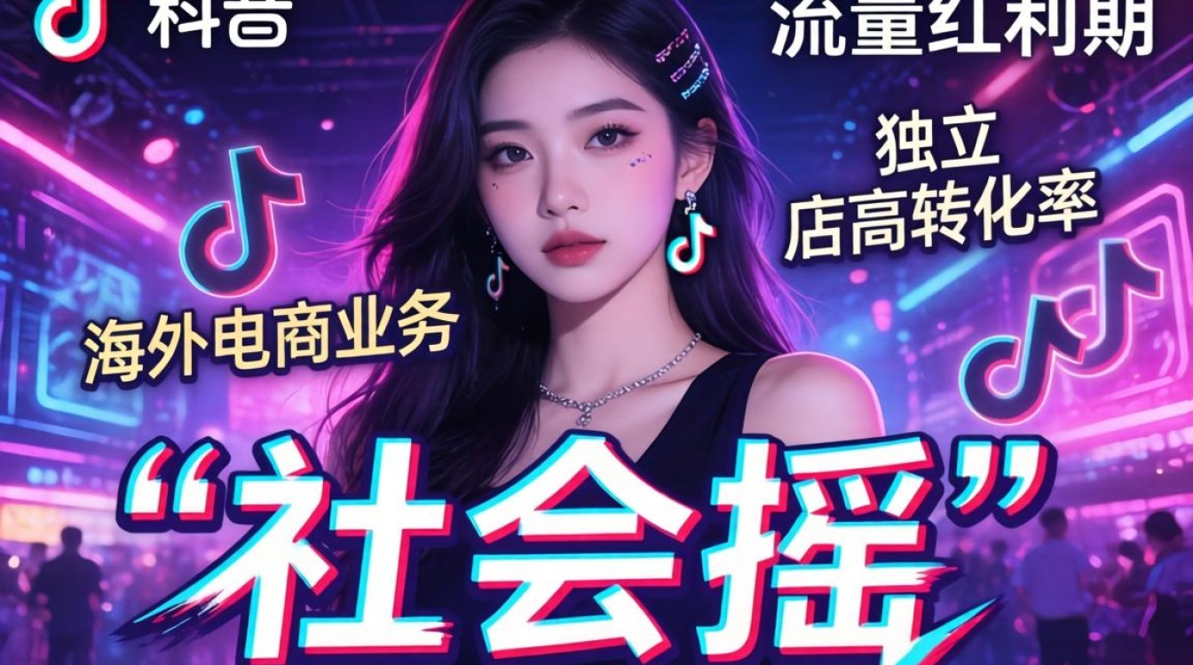 TikTok 上的社会摇独立站建站海外电商指南