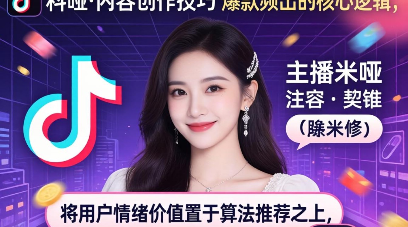 TikTok 主播米娅内容创作技巧