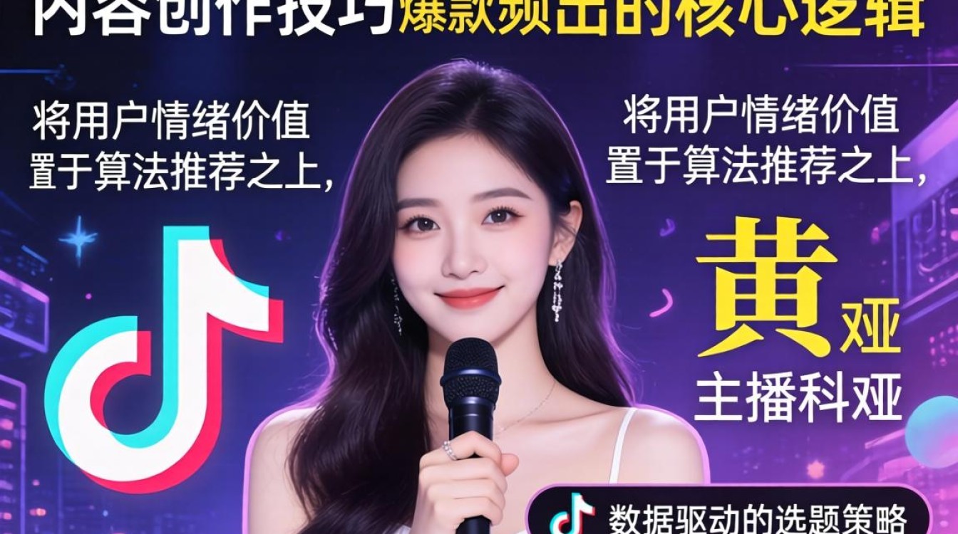 TikTok 主播米娅内容创作技巧