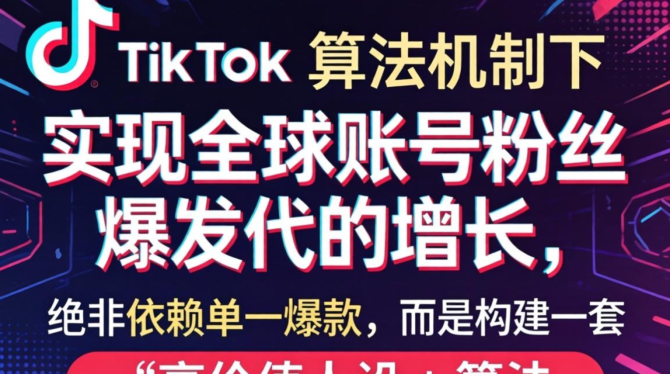 TikTok 卡戴珊版全球账号粉丝增长秘籍