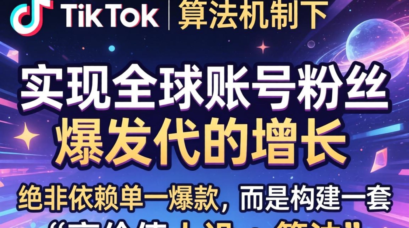 TikTok 卡戴珊版全球账号粉丝增长秘籍