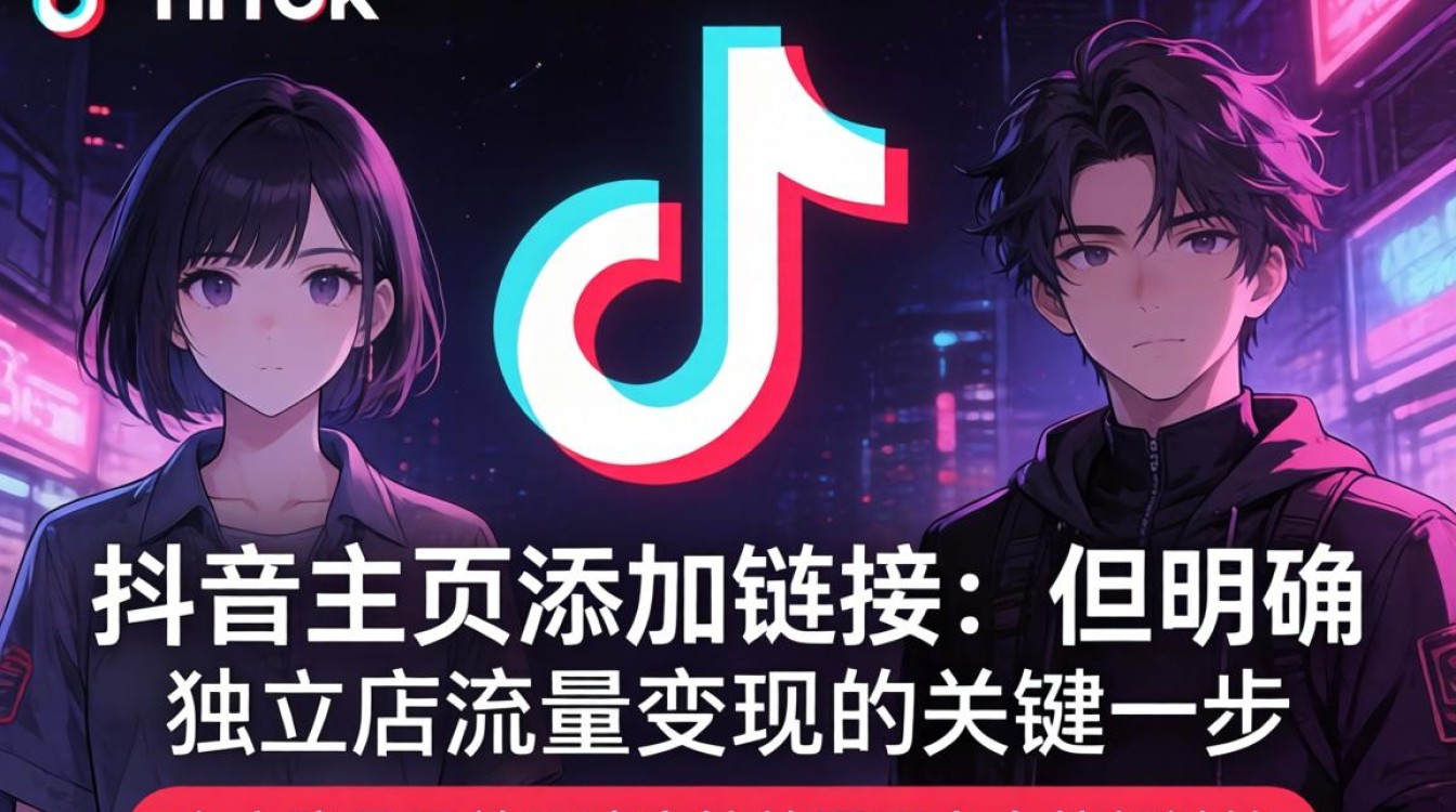 TikTok 主页怎么添链接