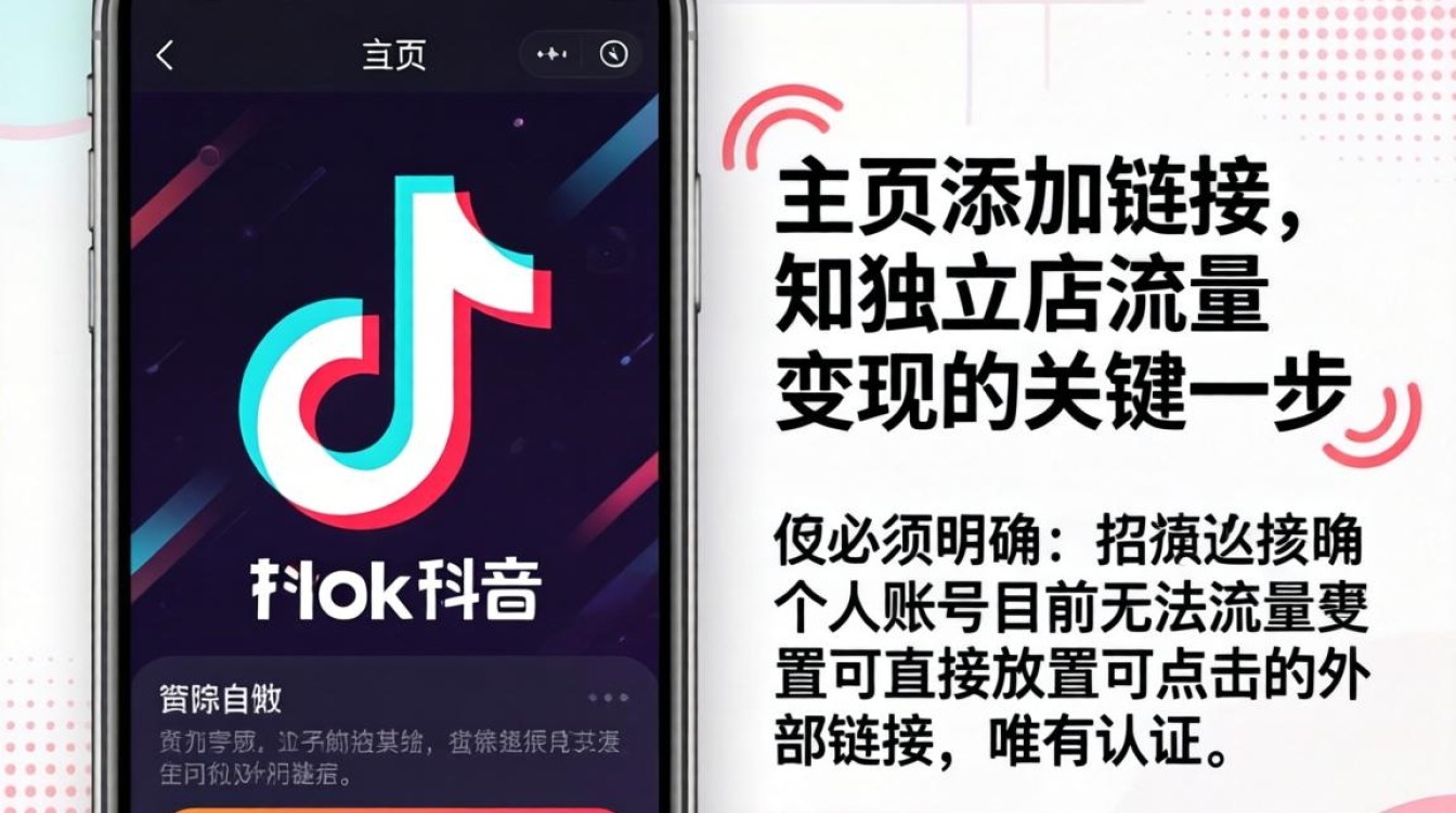 TikTok 主页怎么添链接