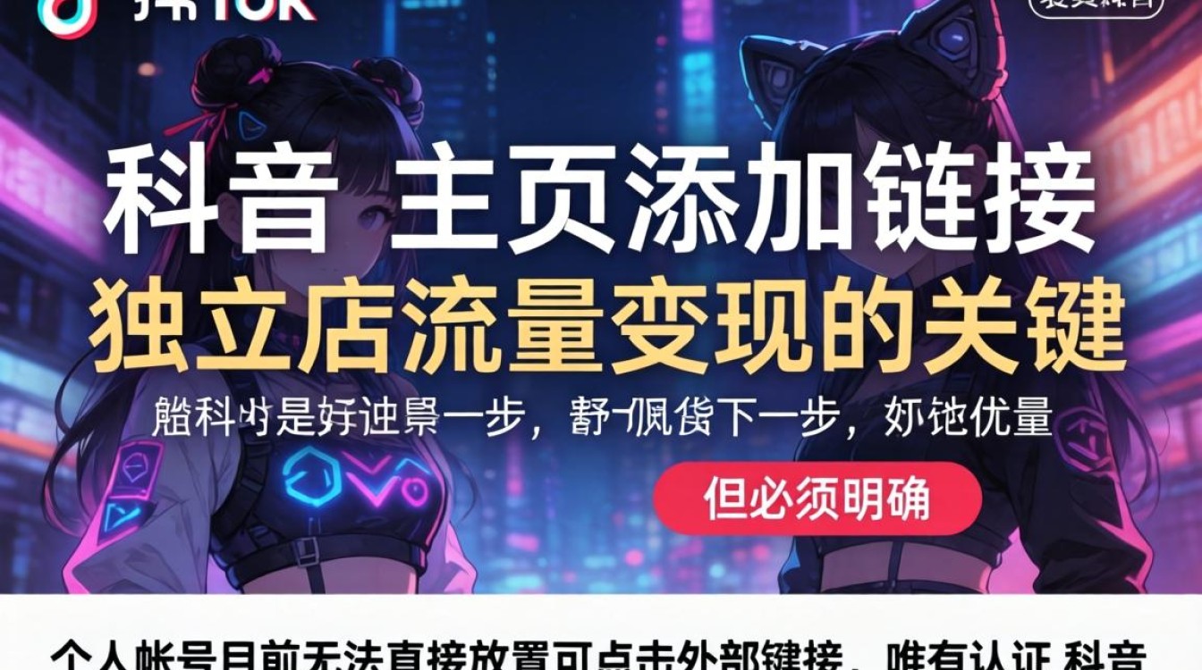 TikTok 主页怎么添链接