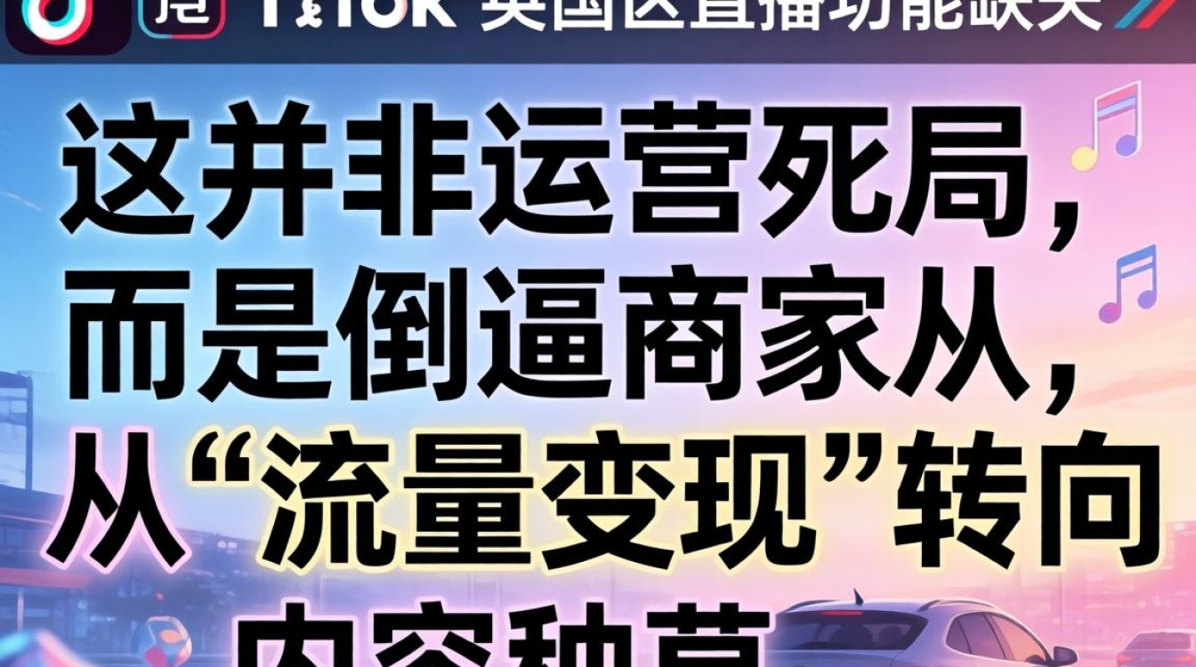 TikTok 英国区没有直播怎么办?TikTok 英国区直播运营实操教程 TikTok 英国区直播运营实操教程