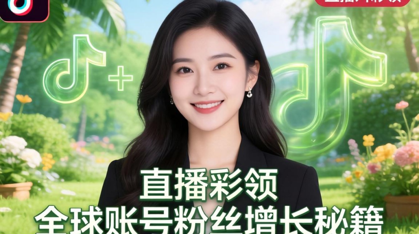 TikTok 直播李彩领全球账号粉丝增长秘籍