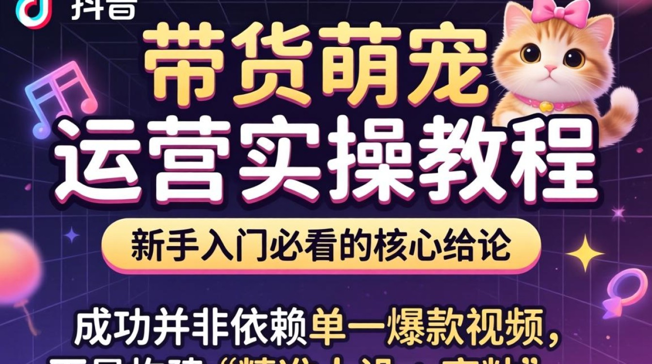 TikTok 带货萌宠运营实操教程