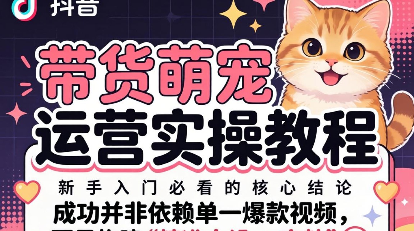 TikTok 带货萌宠运营实操教程