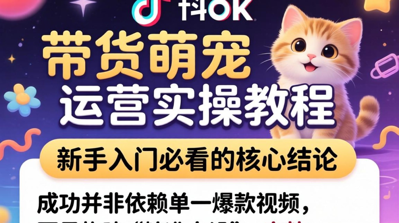 TikTok 带货萌宠运营实操教程