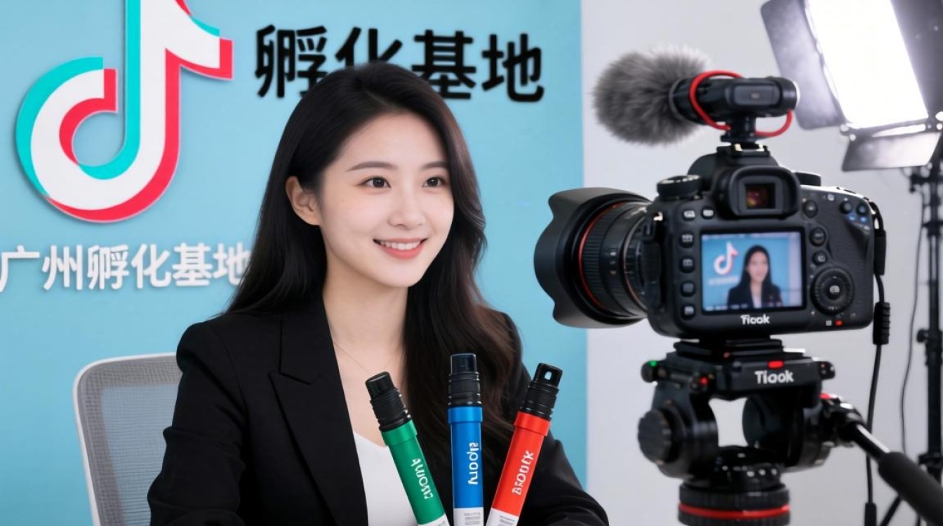 视频拍摄广州 TikTok 直播孵化基地怎么提升画面质感