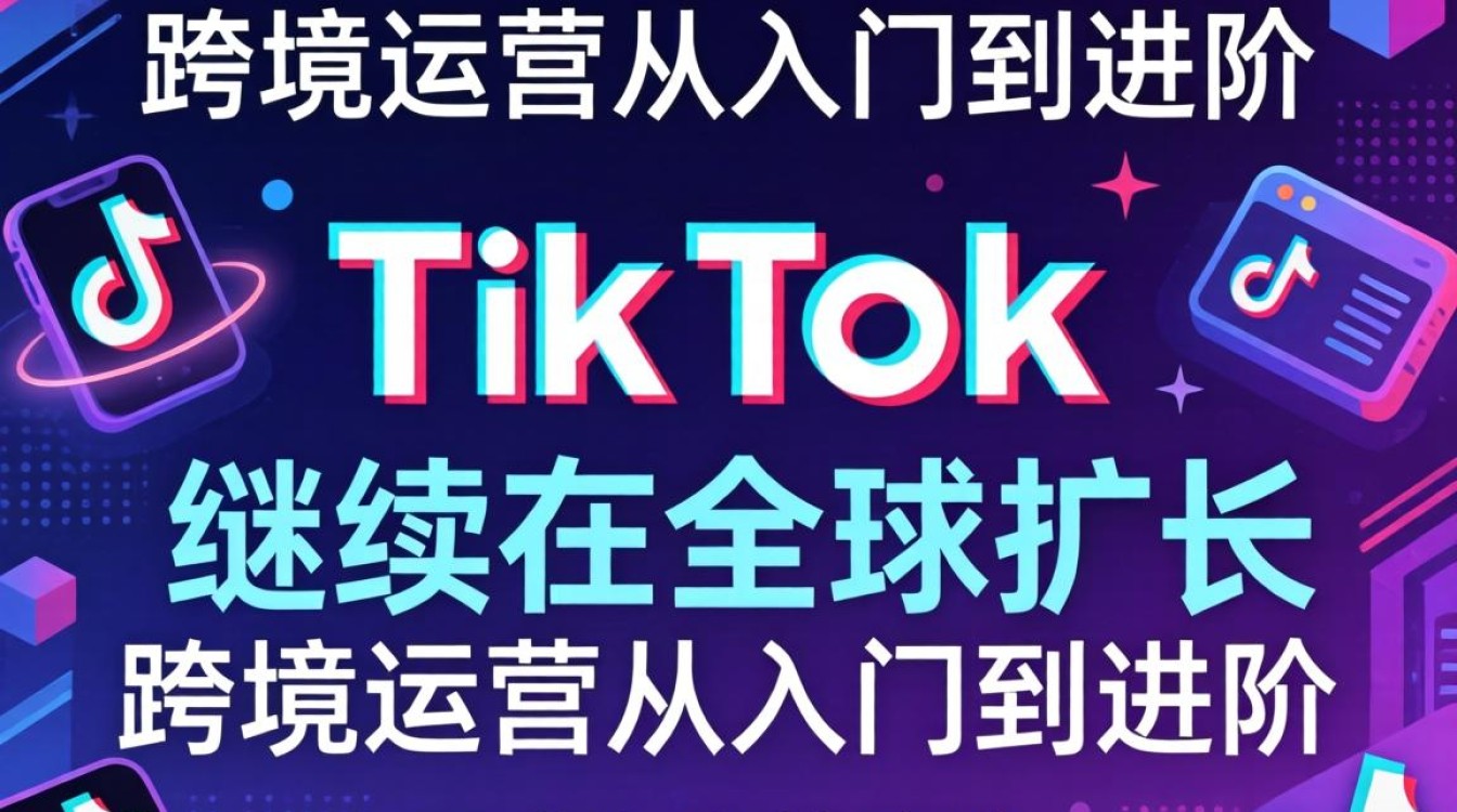 TikTok 继续在全球扩张跨境运营从入门到进阶