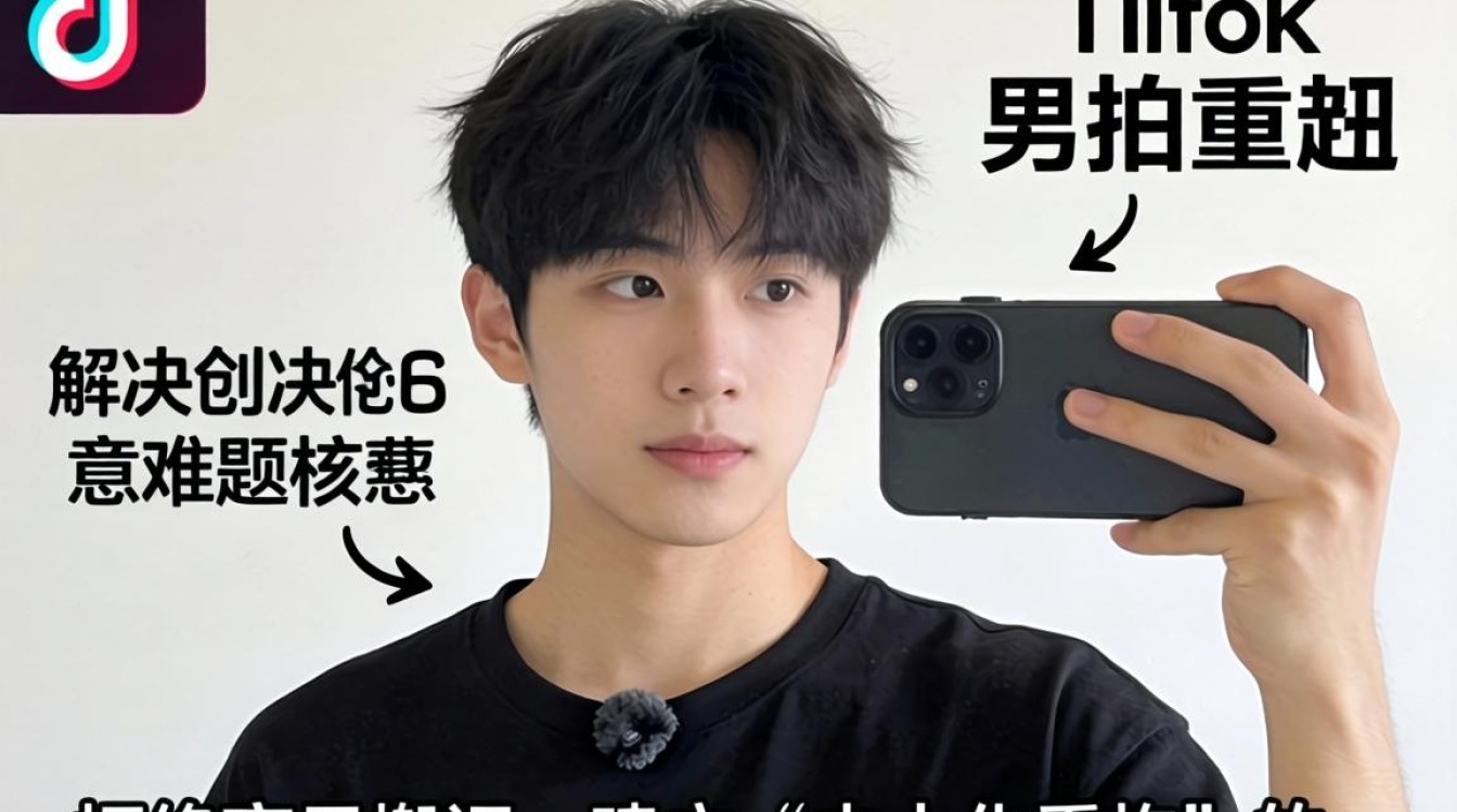 脚本创作怎么模仿TikTok男生拍视频