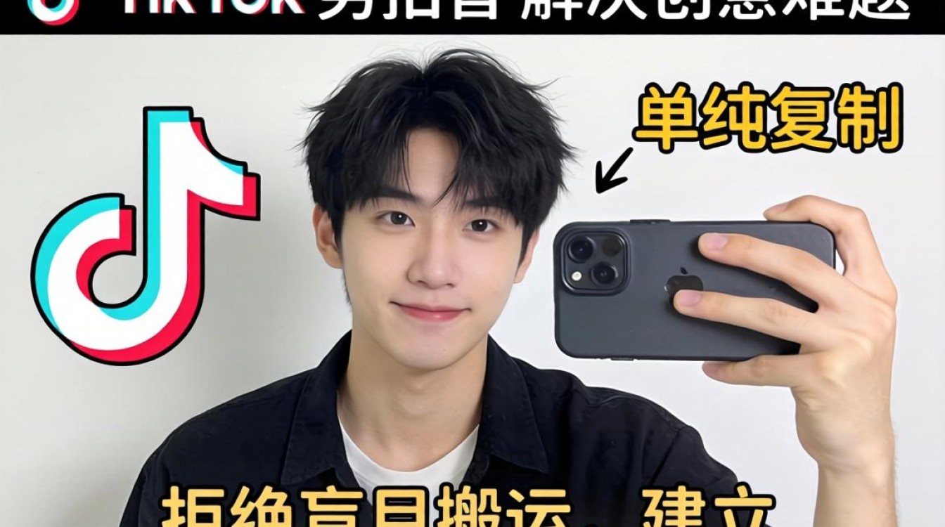 脚本创作怎么模仿TikTok男生拍视频