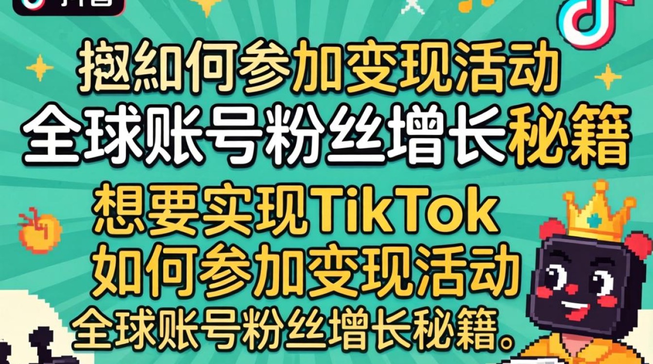 TikTok 如何参加变现活动