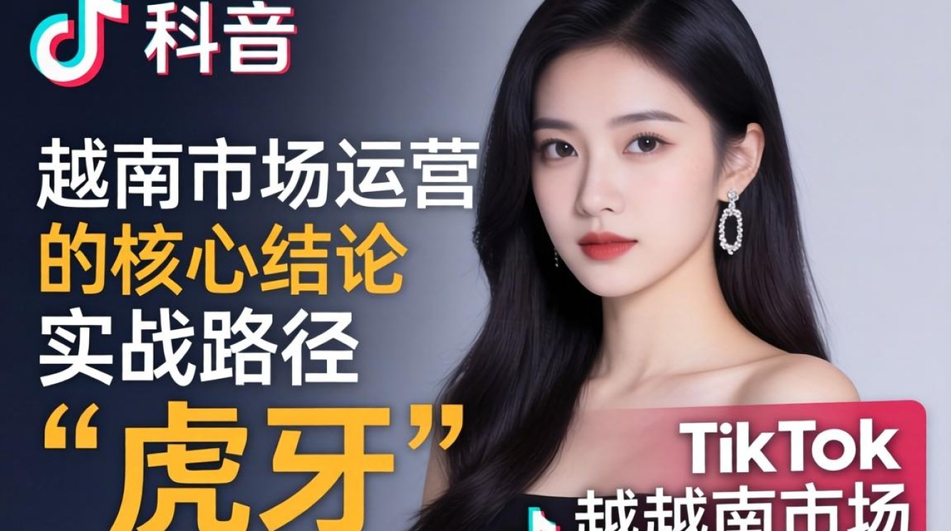 TikTok 越南虎牙小姐姐运营实操教程新手入门必看