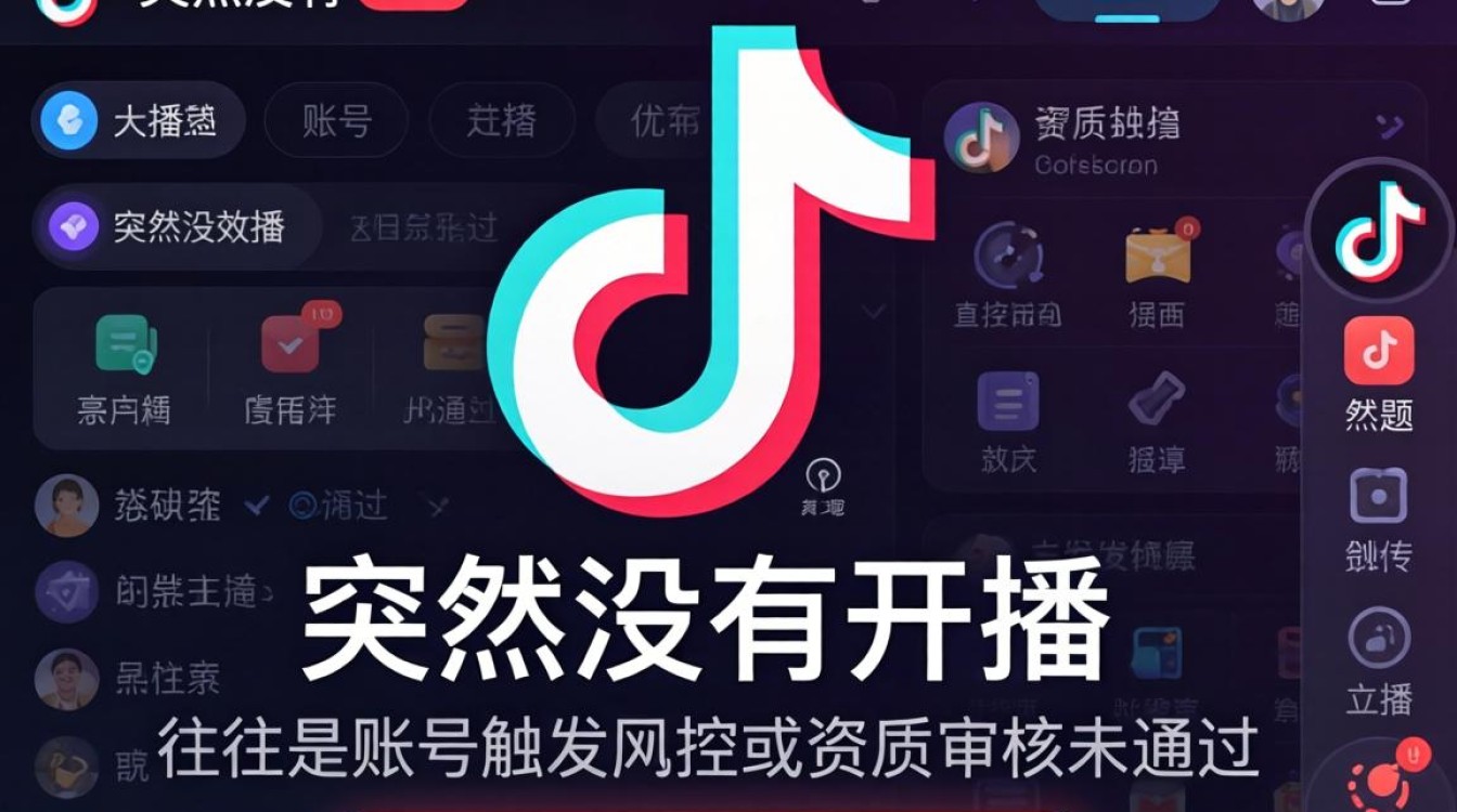 TikTok 突然没有开播按钮怎么办