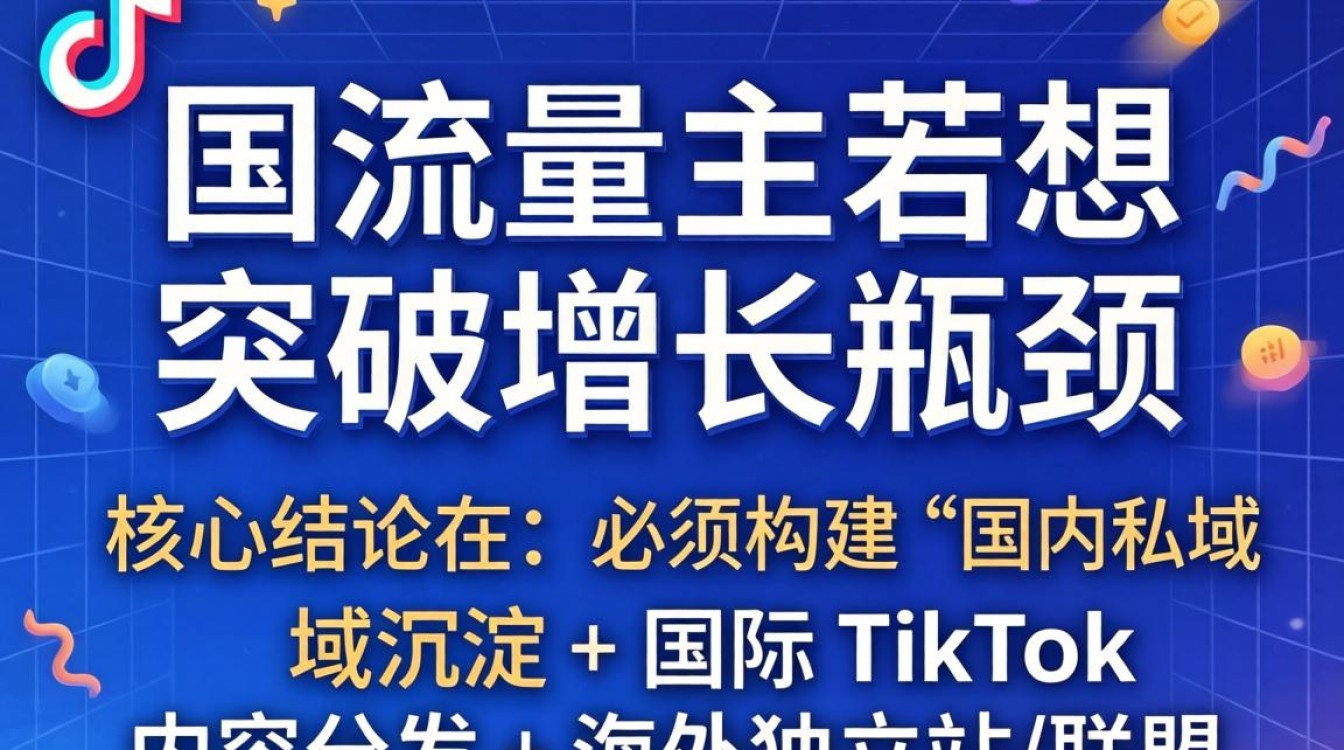 国内私域流量如何上国际 TikTok 变现