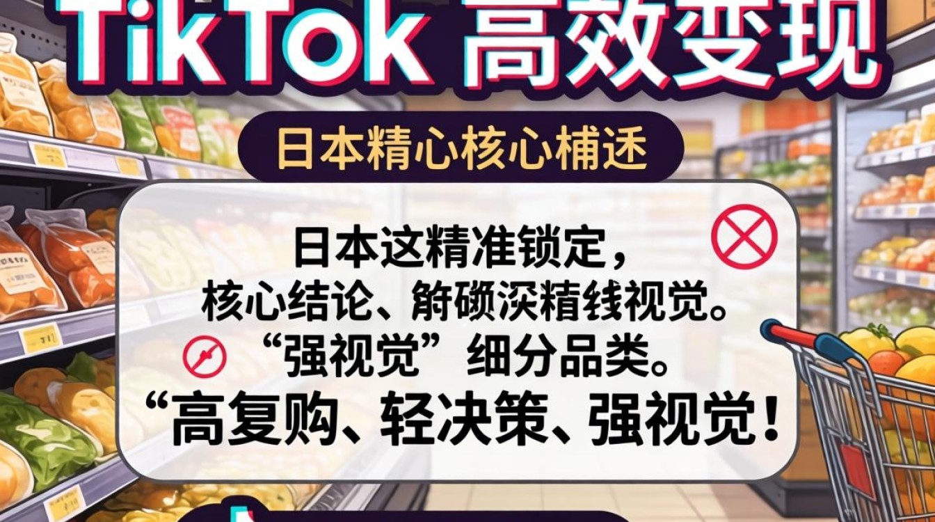 TikTok 日本爆款选品与变现完整教程
