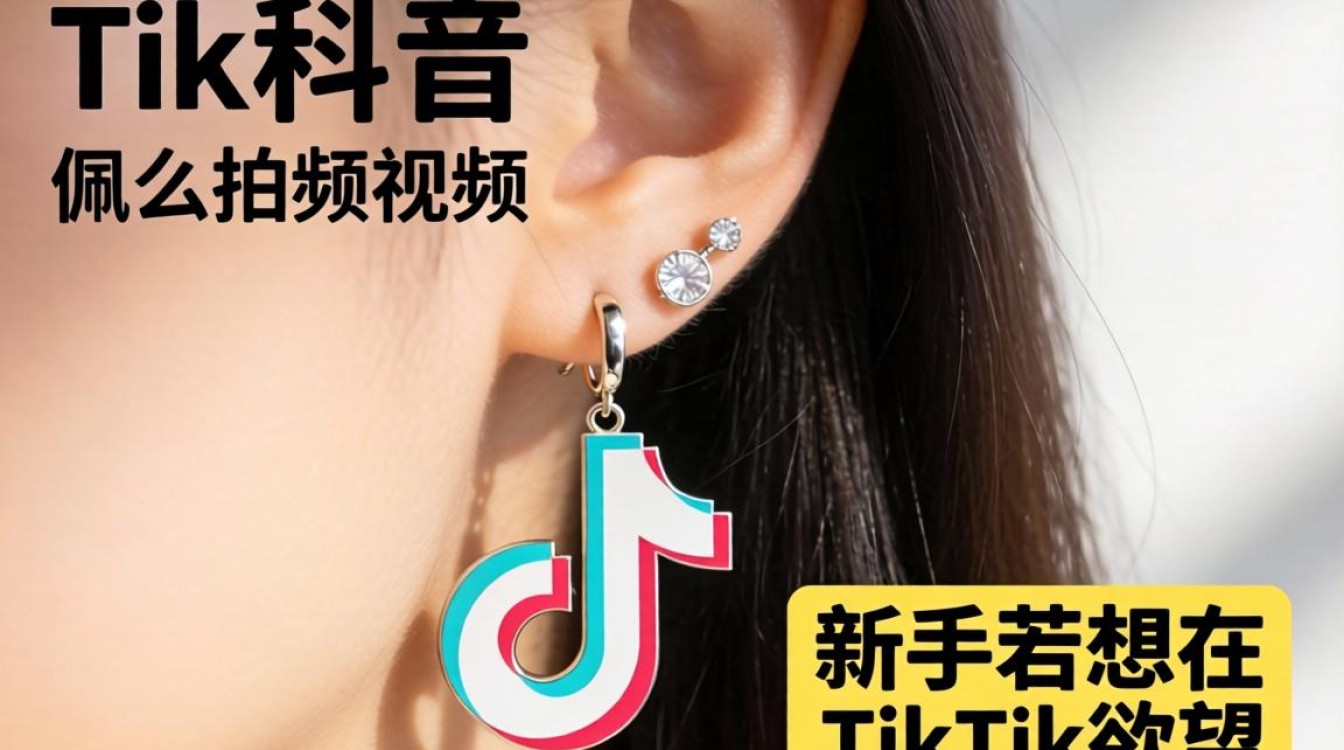 TikTok 耳环怎么拍视频
